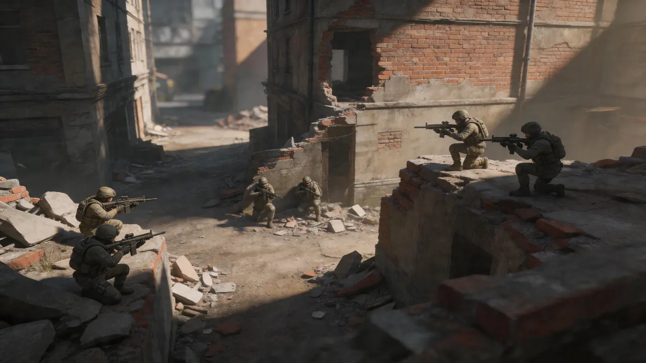 三角洲行動三人小隊跑圈戰術：全隊轉場時機與路線協同